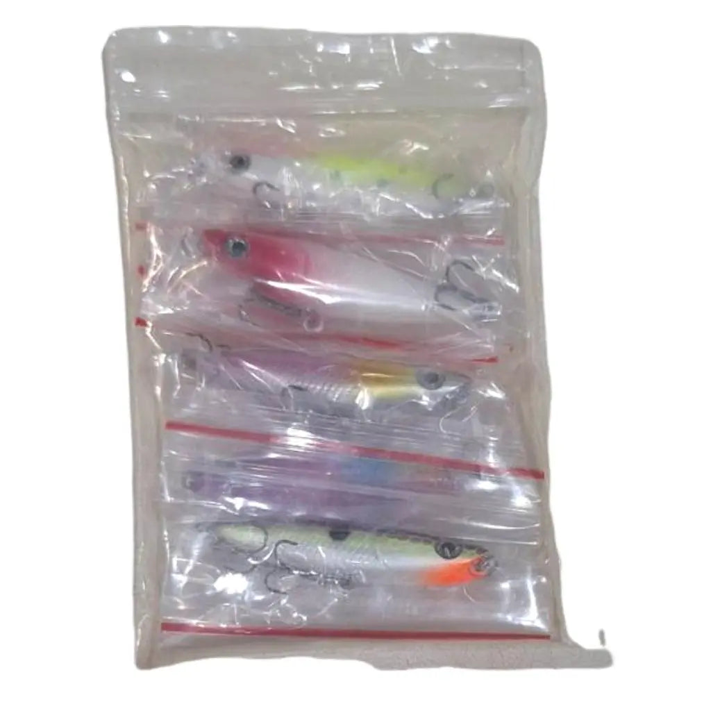 ✨ Set of 5✨ Lure Fishing Rockfish Horse Plug Mountain Stream Small