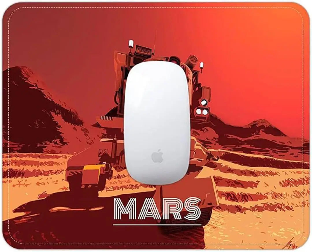 ❤️Same day shipping❤️ Mouse pad MARS rocket Mars moon computer