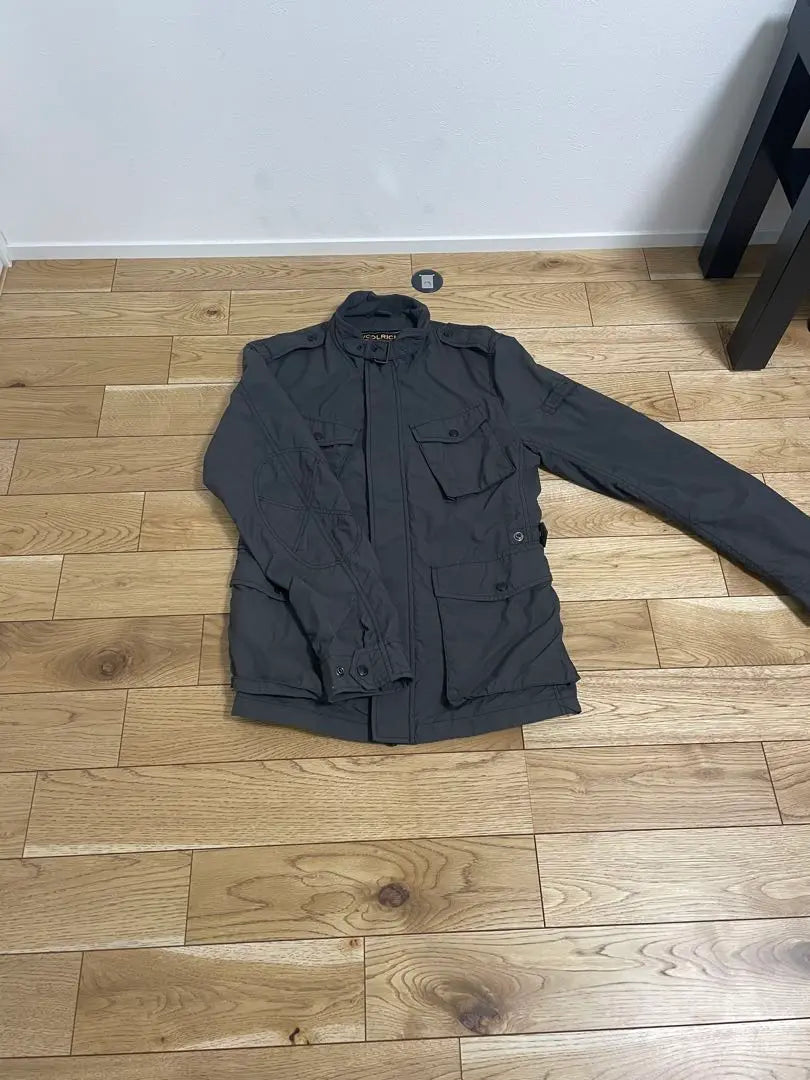 WOOLRICH Grey Military Jacket M