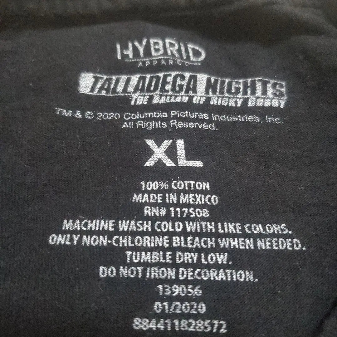 [Camiseta de la película Will Ferlel XL del lobo de Taradega Night Oval] | 【タラデガ・ナイト オーバルの狼 XL ウィル・フェレル 映画 Tシャツ】