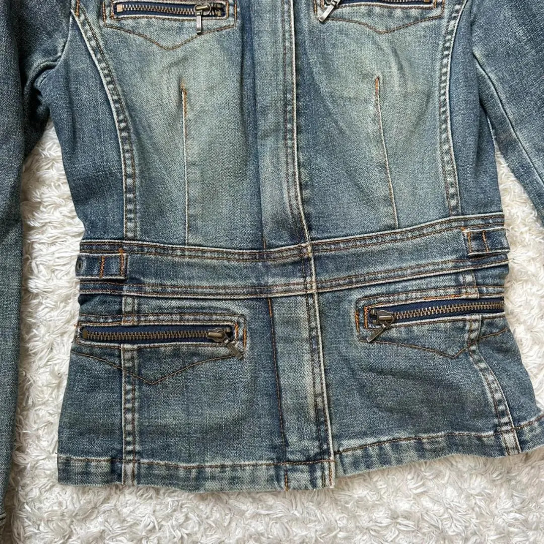 Suite Kumikyoku Denim Jacket G-Jean Cool Stylish