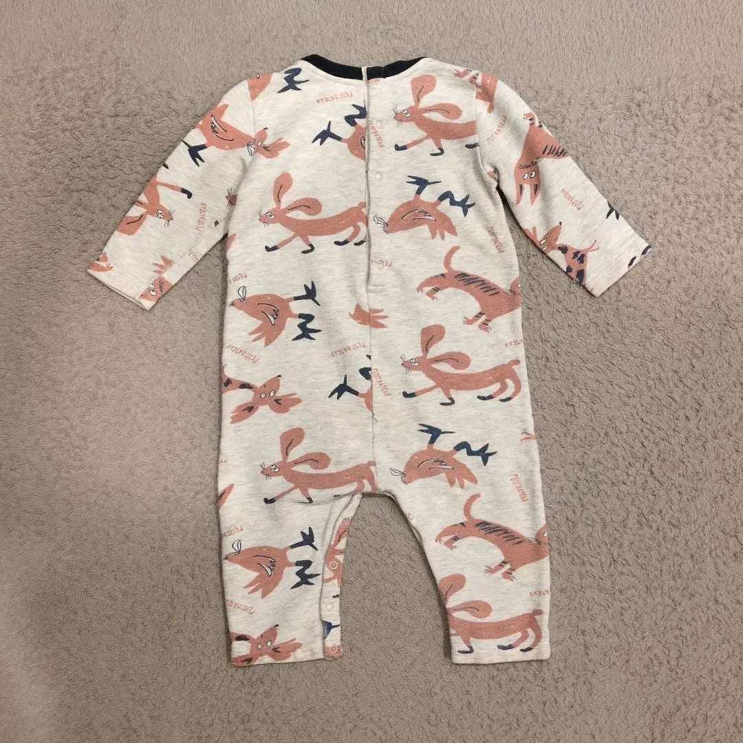 Petit Bateau Sweat Romper 18m 81 80