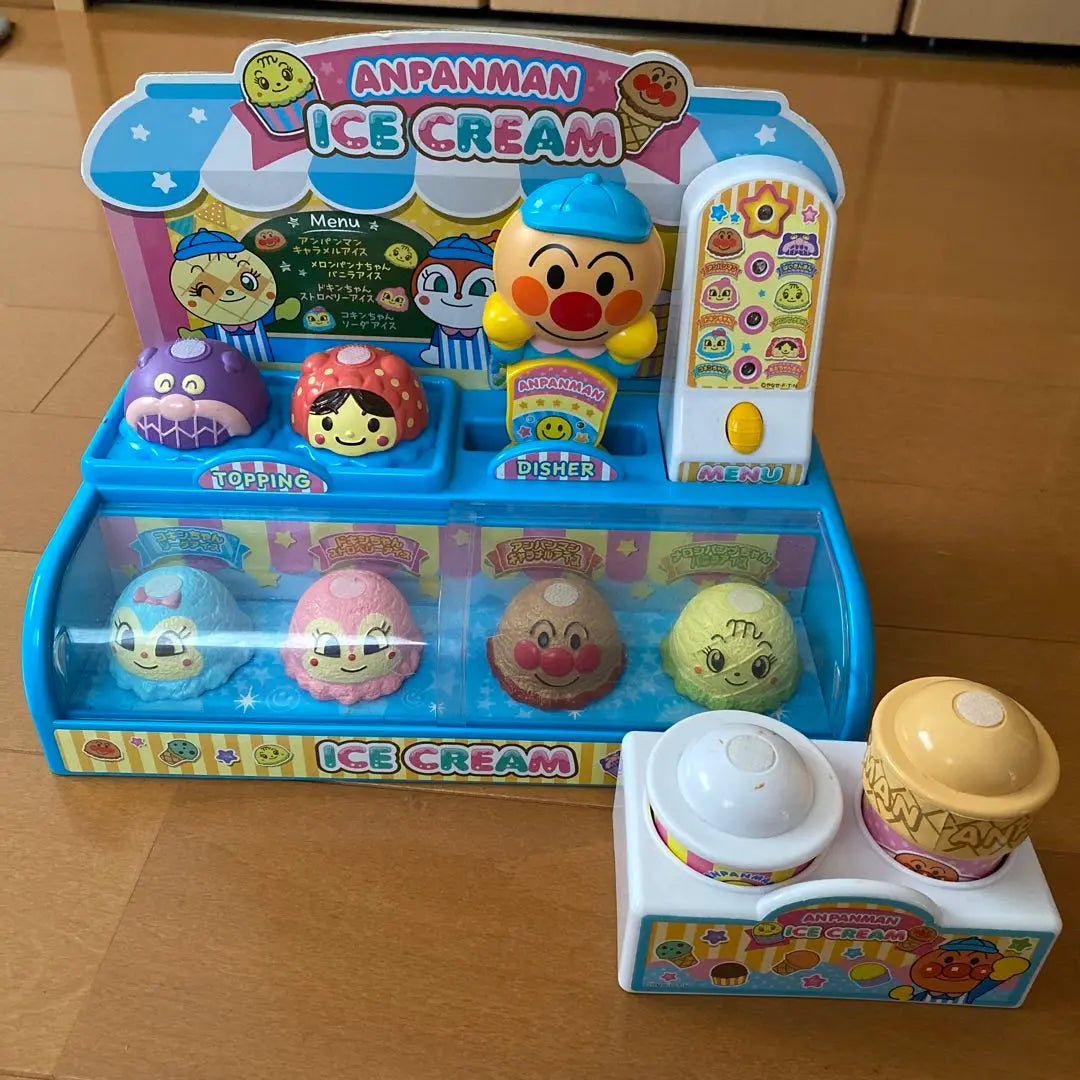 Anpanman ice cream shop