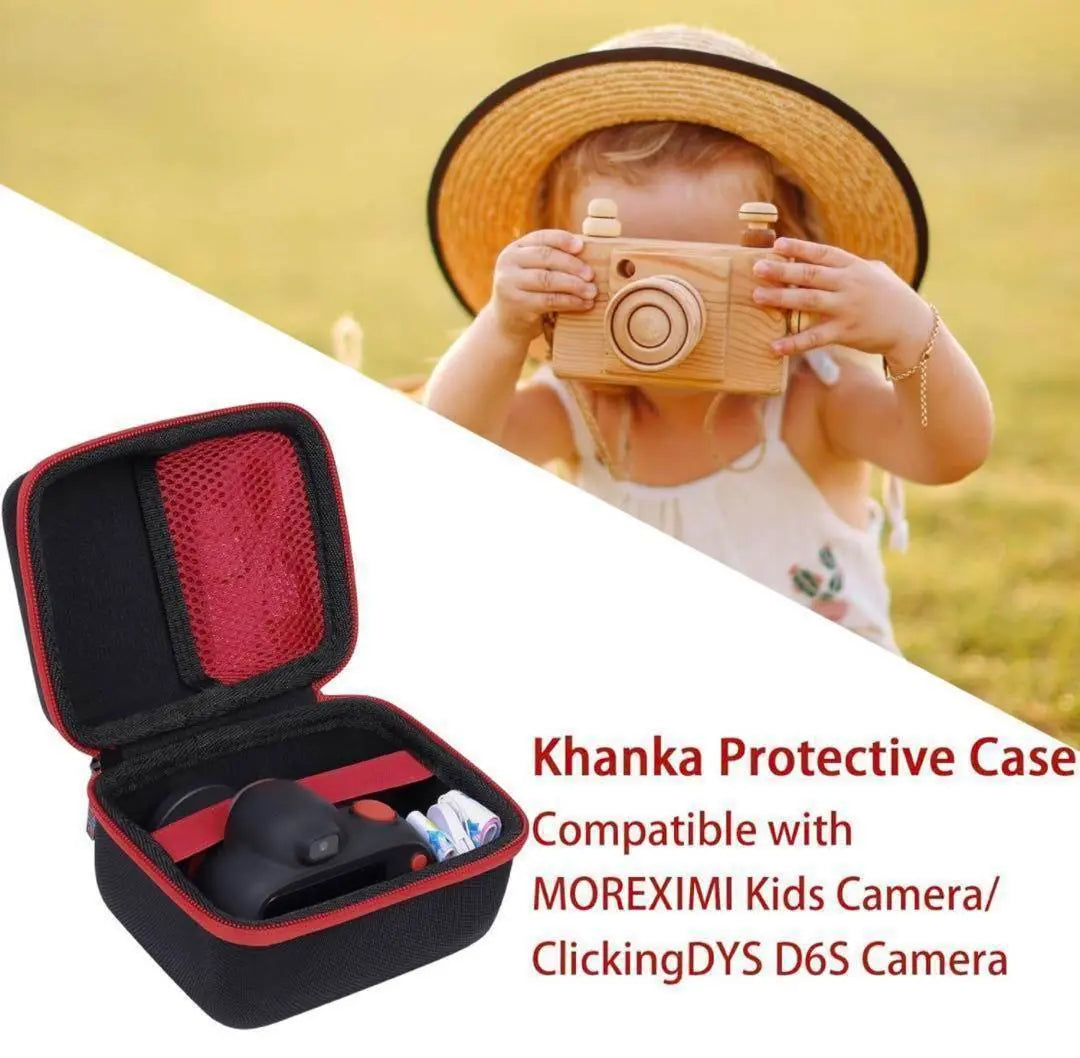 Toy Camera MOREXIMI Digital Camera Storage Case for Children (Case only)