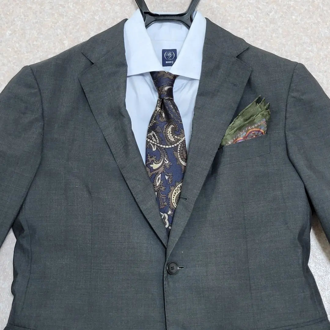 ☆Extremely beautiful Edifice grey double-matched Japanese tailored jacket