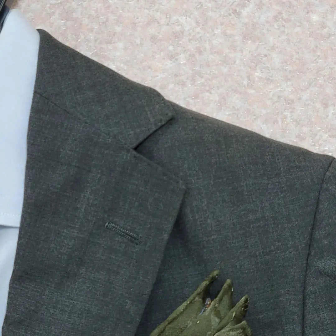 ☆Extremely beautiful Edifice grey double-matched Japanese tailored jacket