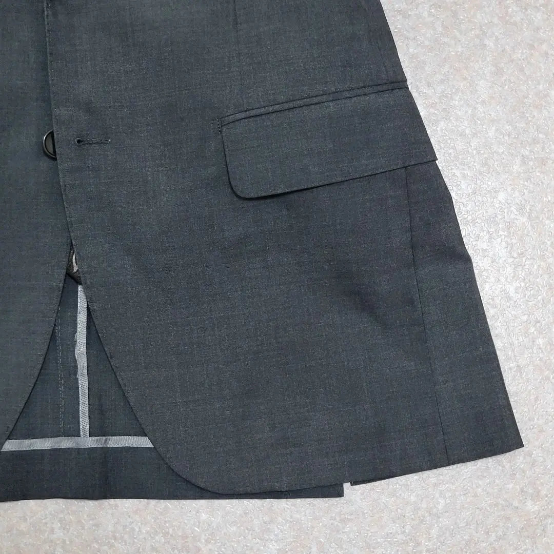 ☆Extremely beautiful Edifice grey double-matched Japanese tailored jacket