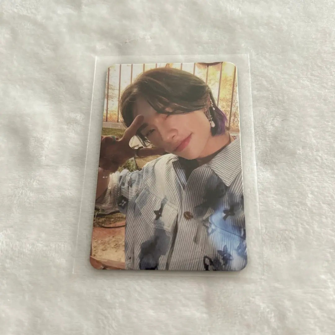 stray kids hyungjin NOEASY enclosed trading card