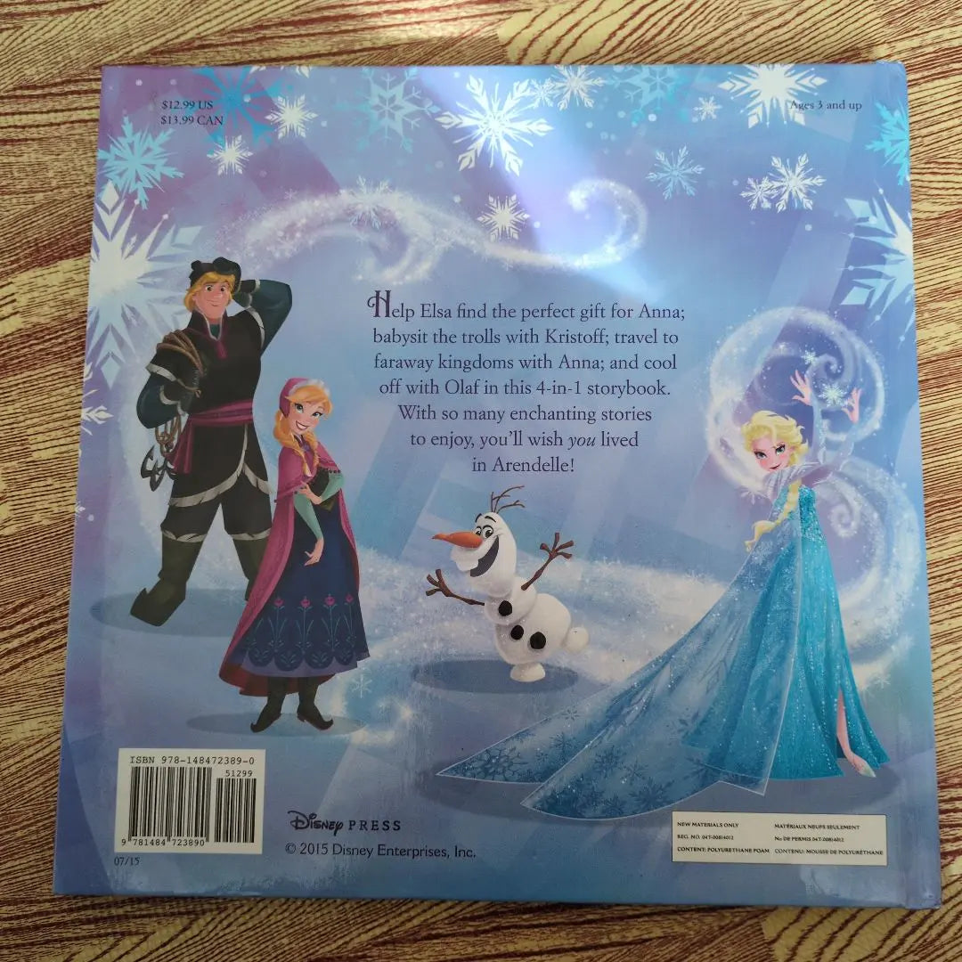 4 historias ☆ Libro ilustrado de las aventuras de Frozen Arendelle ☆ Ana Snow | 4つの話☆Las aventuras de Frozen Arendelle 絵本☆アナ雪