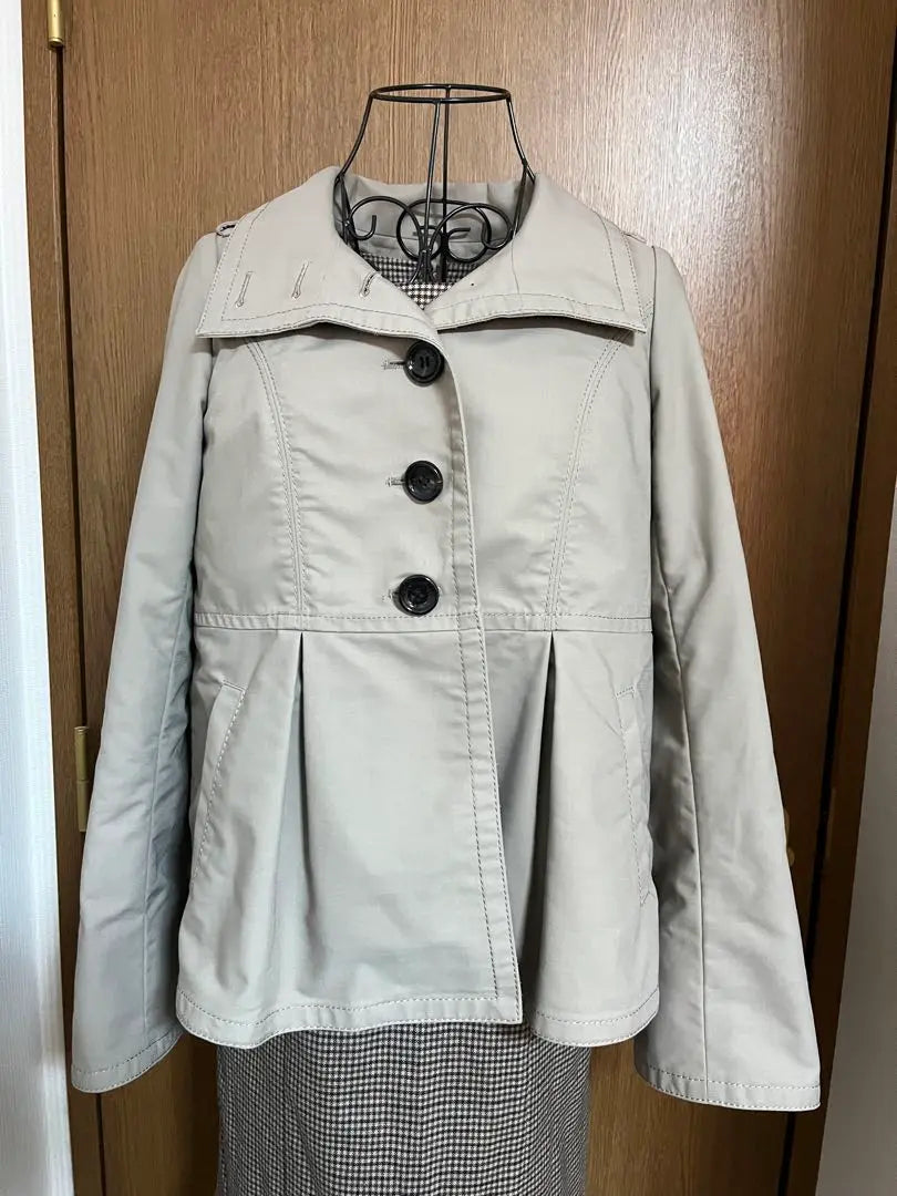 ♪Spring preparation☆BURBERRY☆Flare silhouette ladies trench lining☆