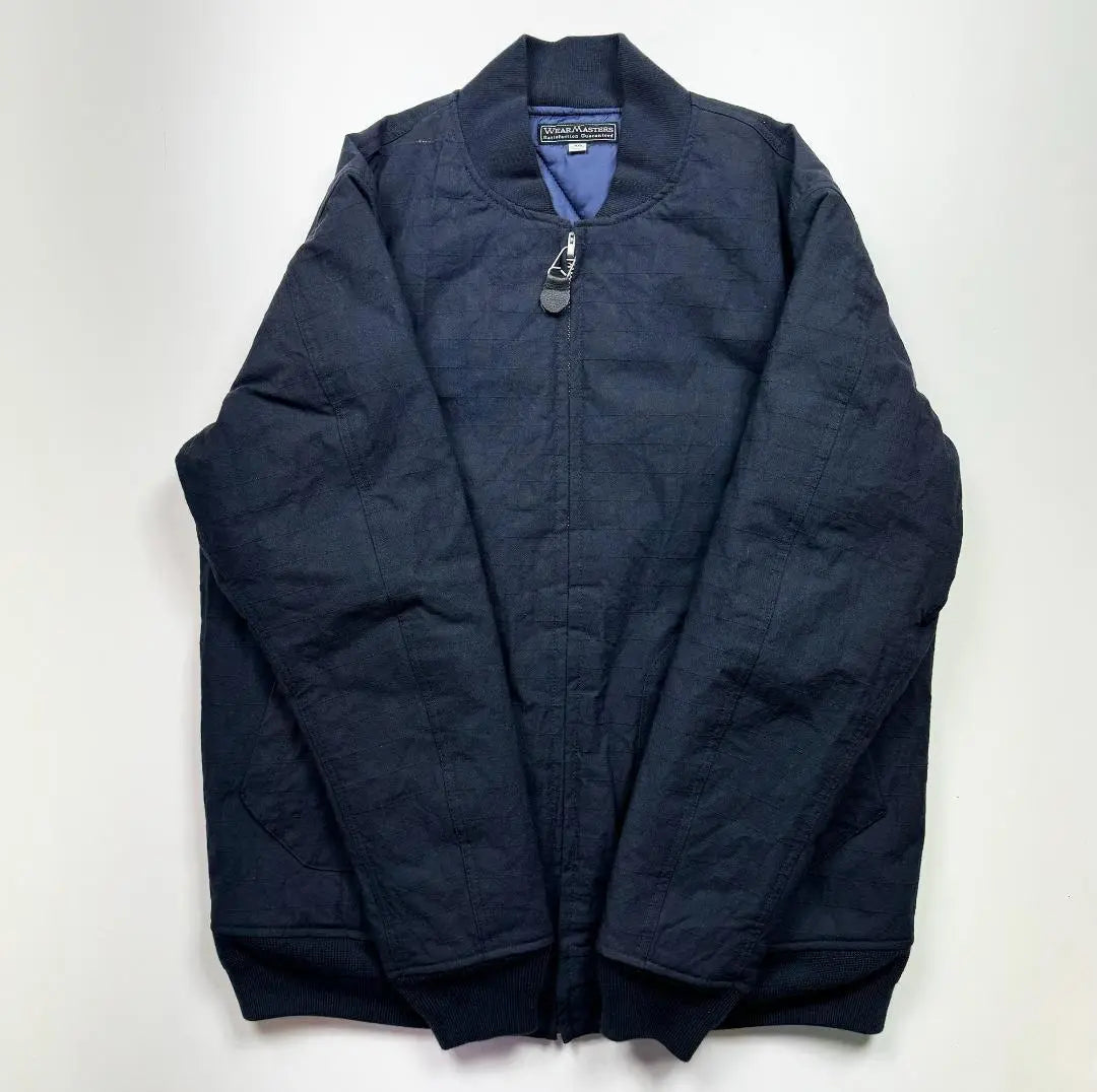 [Material de alto rendimiento] Chaqueta de cubierta temprana US NAVY L ◆ Vintage MA-1