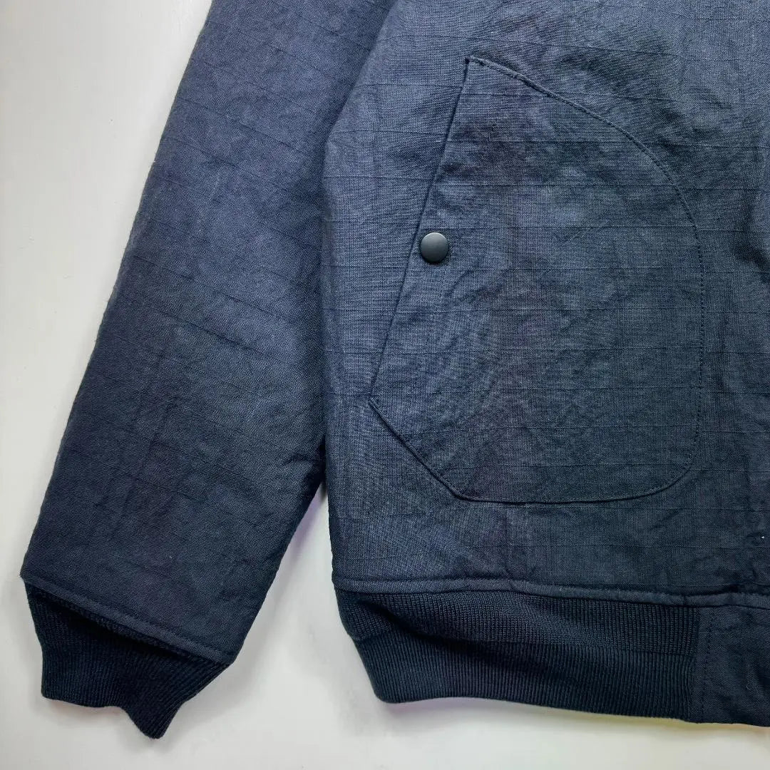 [Material de alto rendimiento] Chaqueta de cubierta temprana US NAVY L ◆ Vintage MA-1