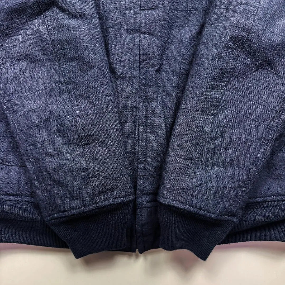 [Material de alto rendimiento] Chaqueta de cubierta temprana US NAVY L ◆ Vintage MA-1