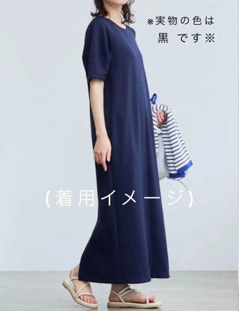 Coen Coen Clear Punch Cocoon Dress M Black | コーエン coen クリアポンチコクーンワンピース M 黒