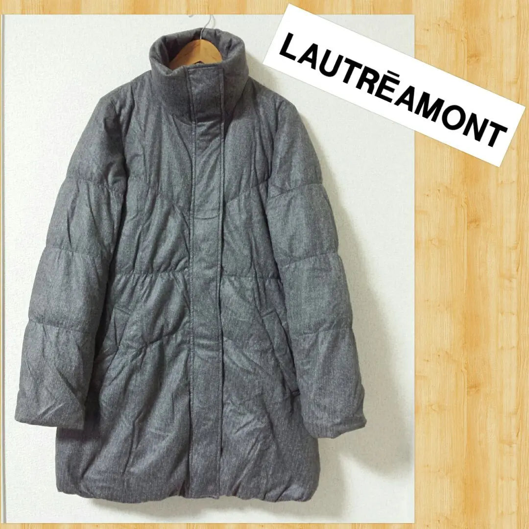 LAUTREAMONT tunic-length down jacket