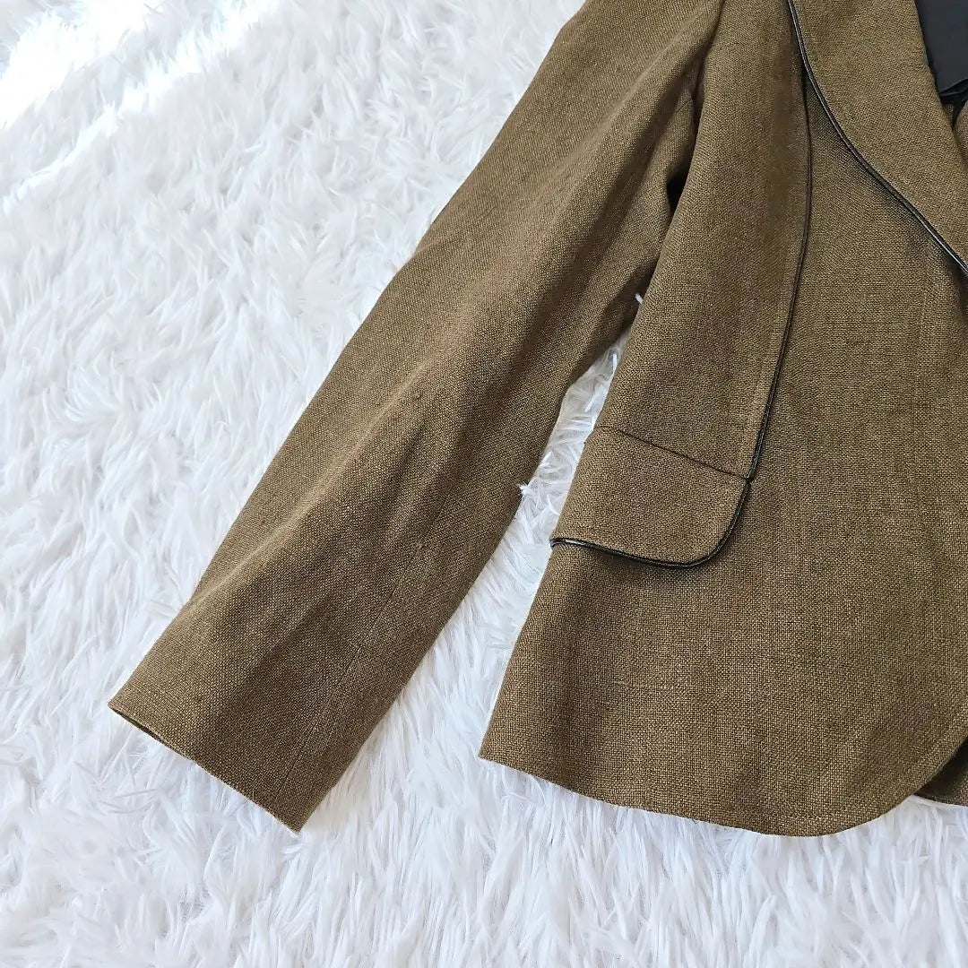 ASSO DI MODA Linen 100% Tailored Jacket S France