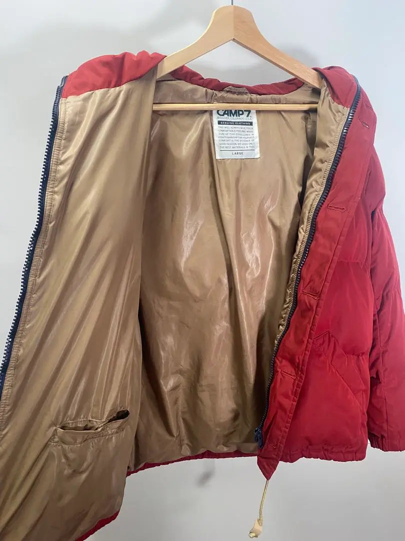 [CAMP7] Vintage batting down jacket L Men's