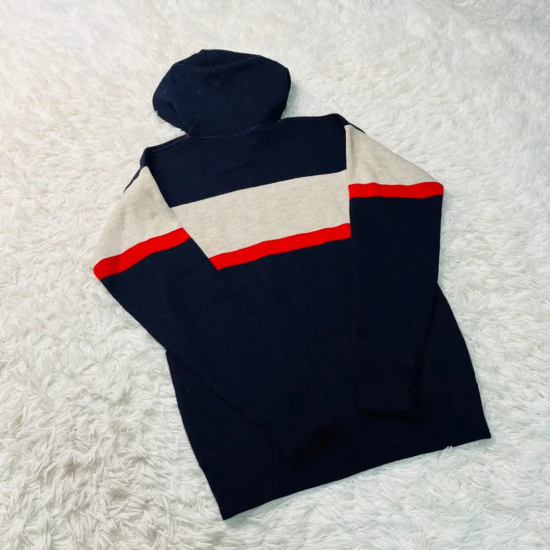 [Rare] FILA vintage wool 100% knit hoodie