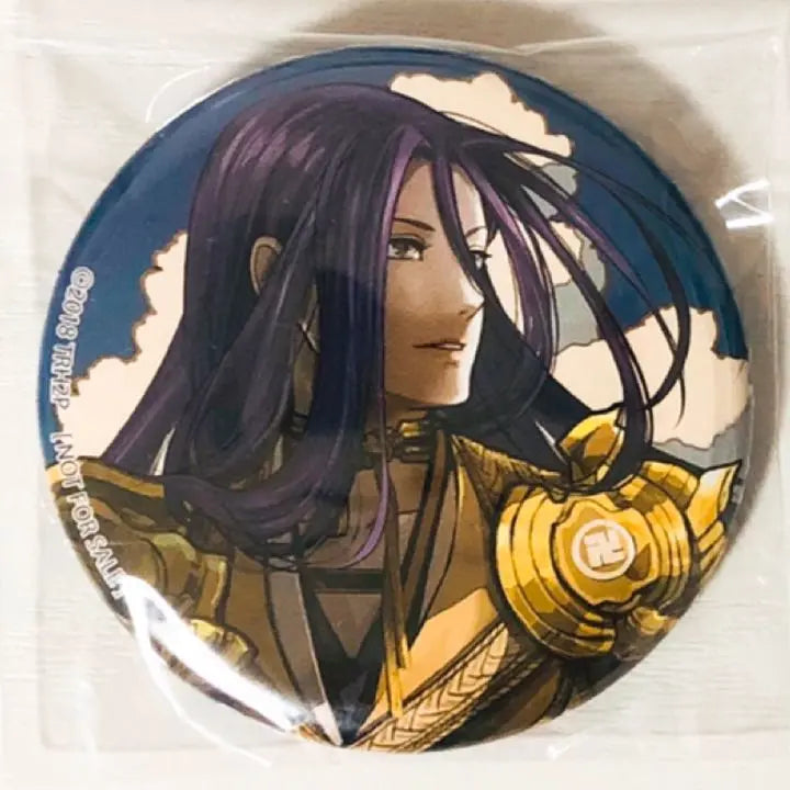 New ★ Touken Ranbu [Hachisuka Totetsu] ED Illustration Can Badge