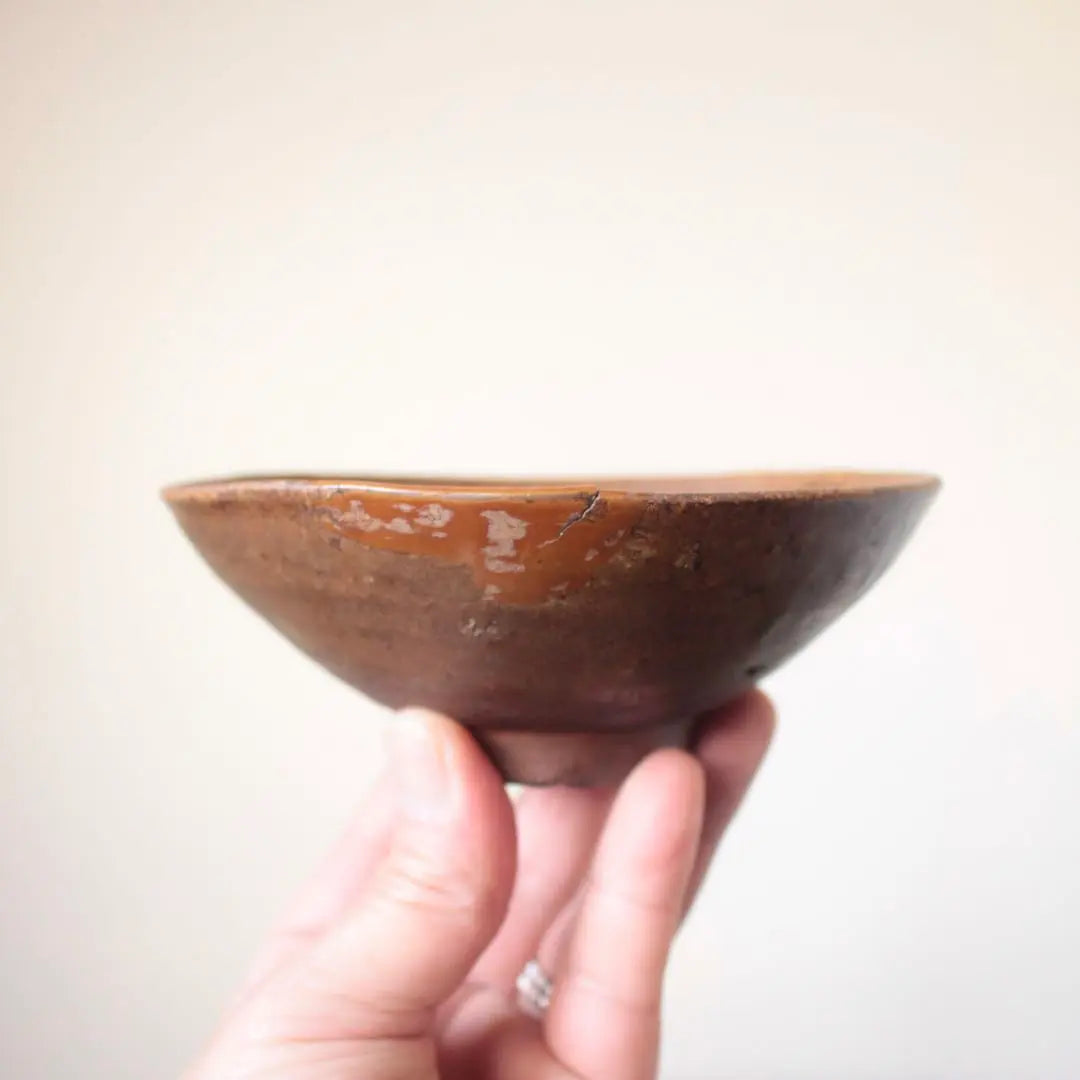 Kotaka Tea bowl Edo period tea tools Takabayaki Antique tools Antique | 古高取 茶碗 江戸時代 茶道具 高取焼 古美術 古道具 アンティーク