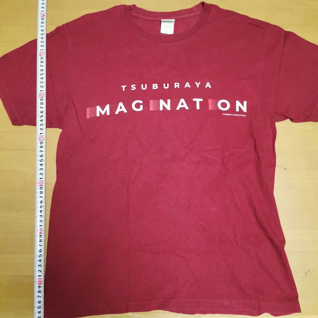 Ultraman Tsuburaya Imagination Logo T-shirt L size