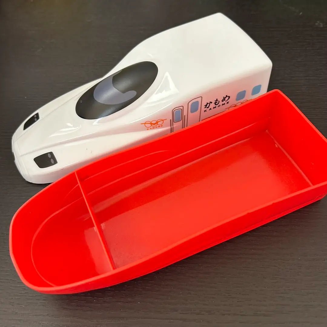 Kamome Shinkansen Bento Box Blanco/Rojo