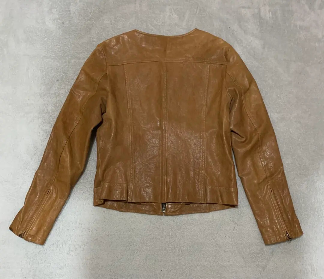 ⭐️ Made with Italian leather, ladies' leather jacket, sheep leather