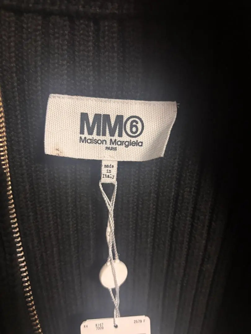 [Extremely beautiful] MM6 Maison Margiela Damaged Driver Knit