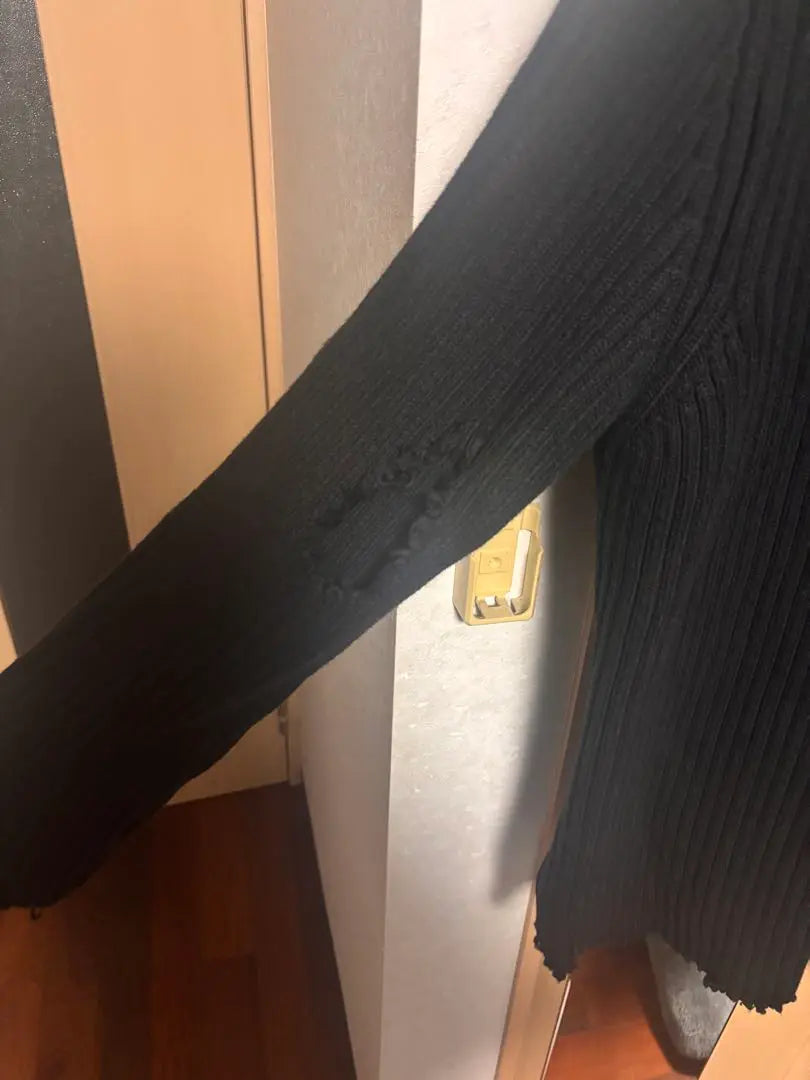 [Extremely beautiful] MM6 Maison Margiela Damaged Driver Knit