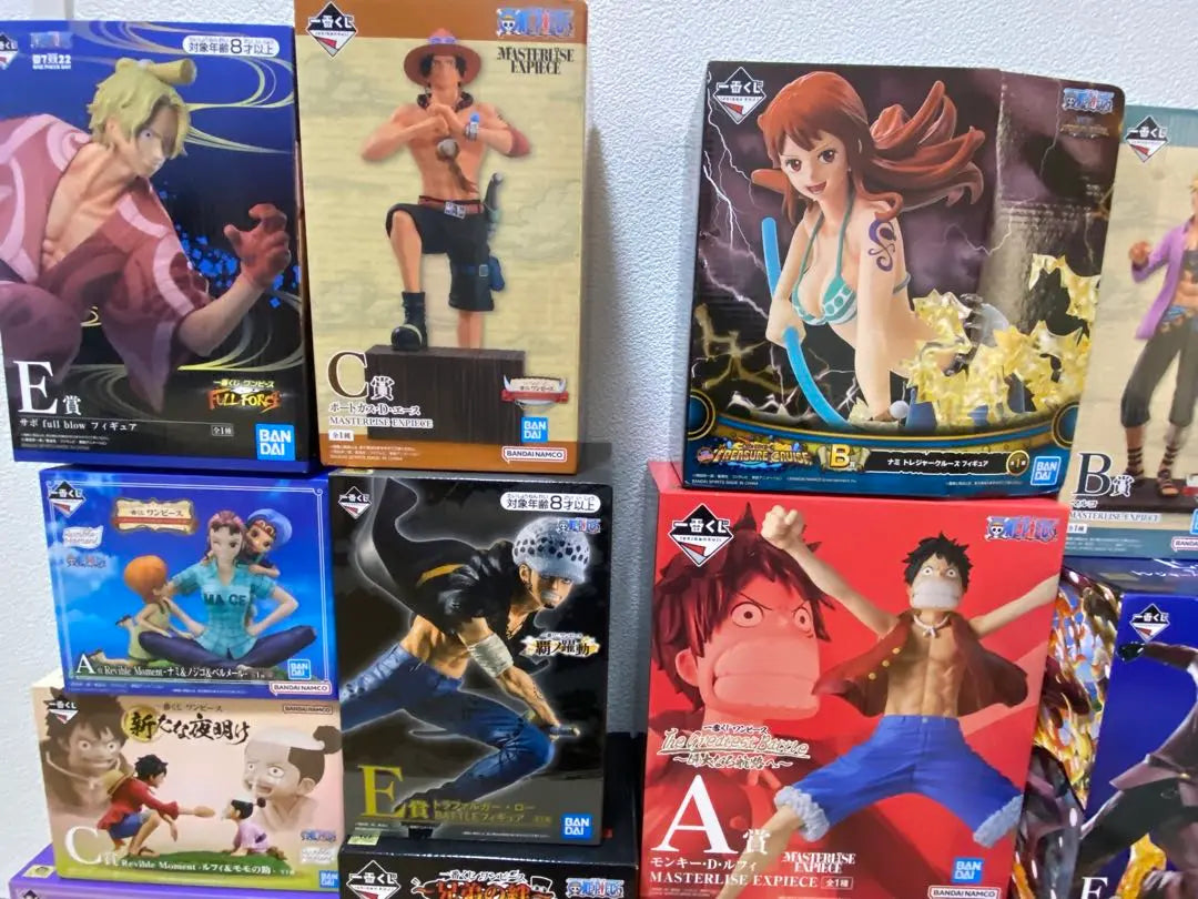 Unopened One Piece Ichiban Kuji Figure 17 Pieces, Bulk Sale