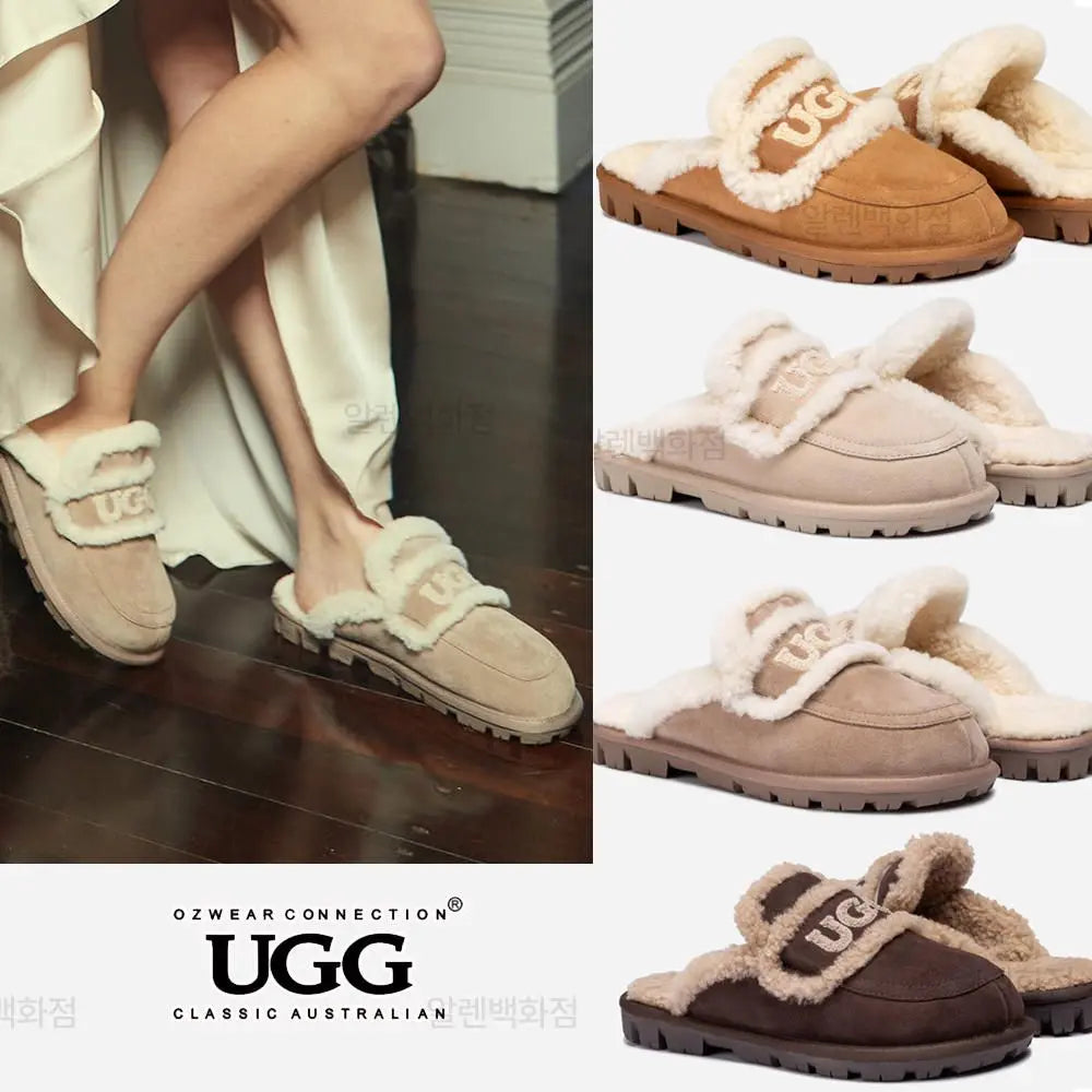 ★UGG originals★AUS-derived/Fluffy slip-ons 23.5