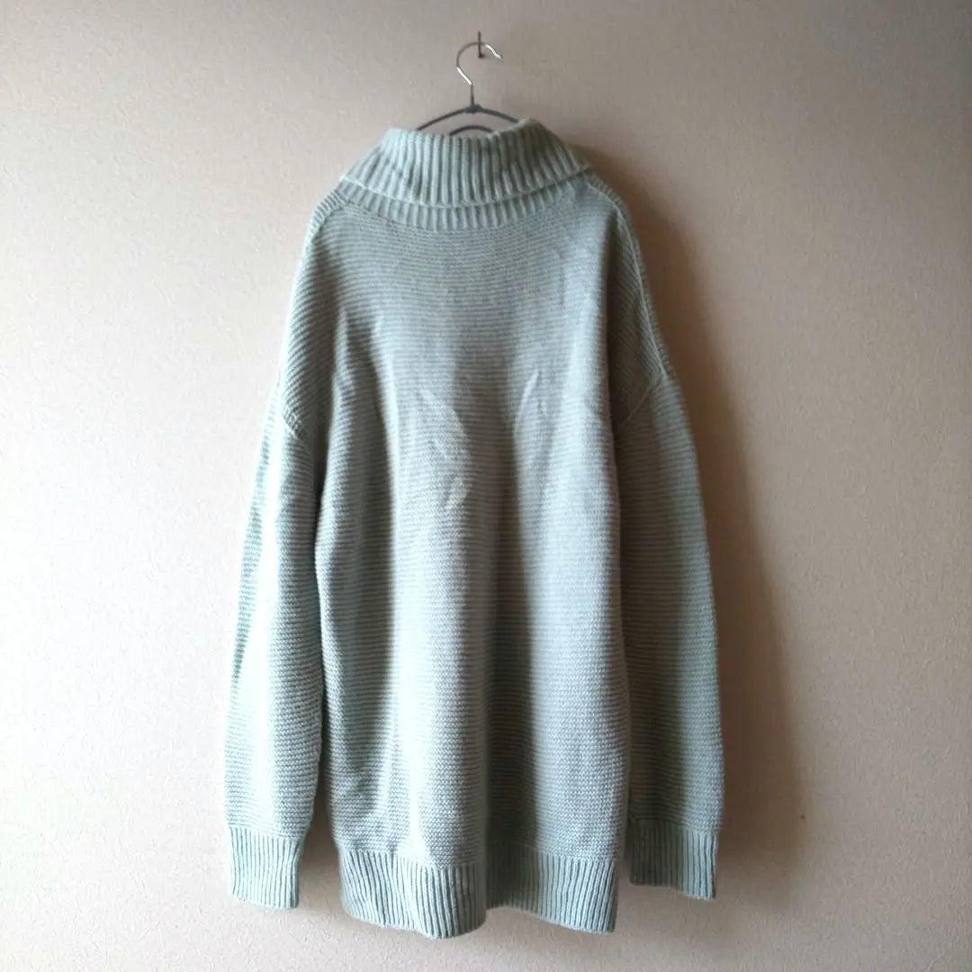 Untitled Cable Knit Turtleneck Wool Blend Women's