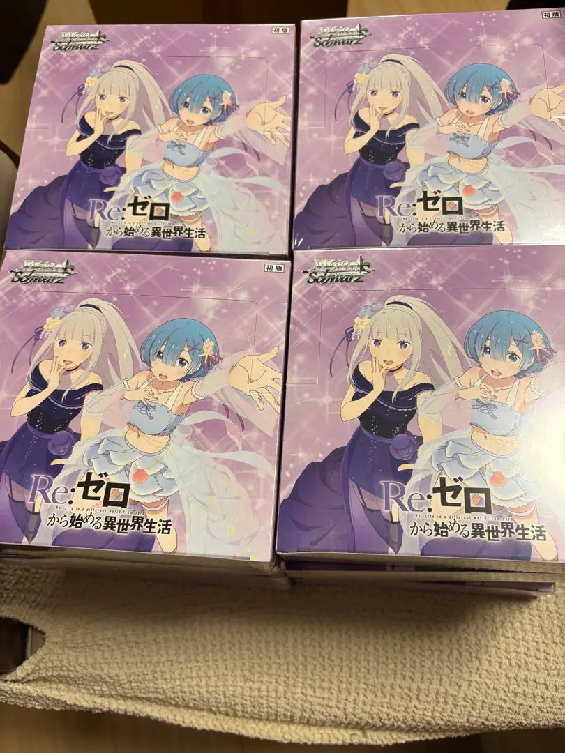 Re:Zero Re:Zero 18 Boxes Unopened with shrink