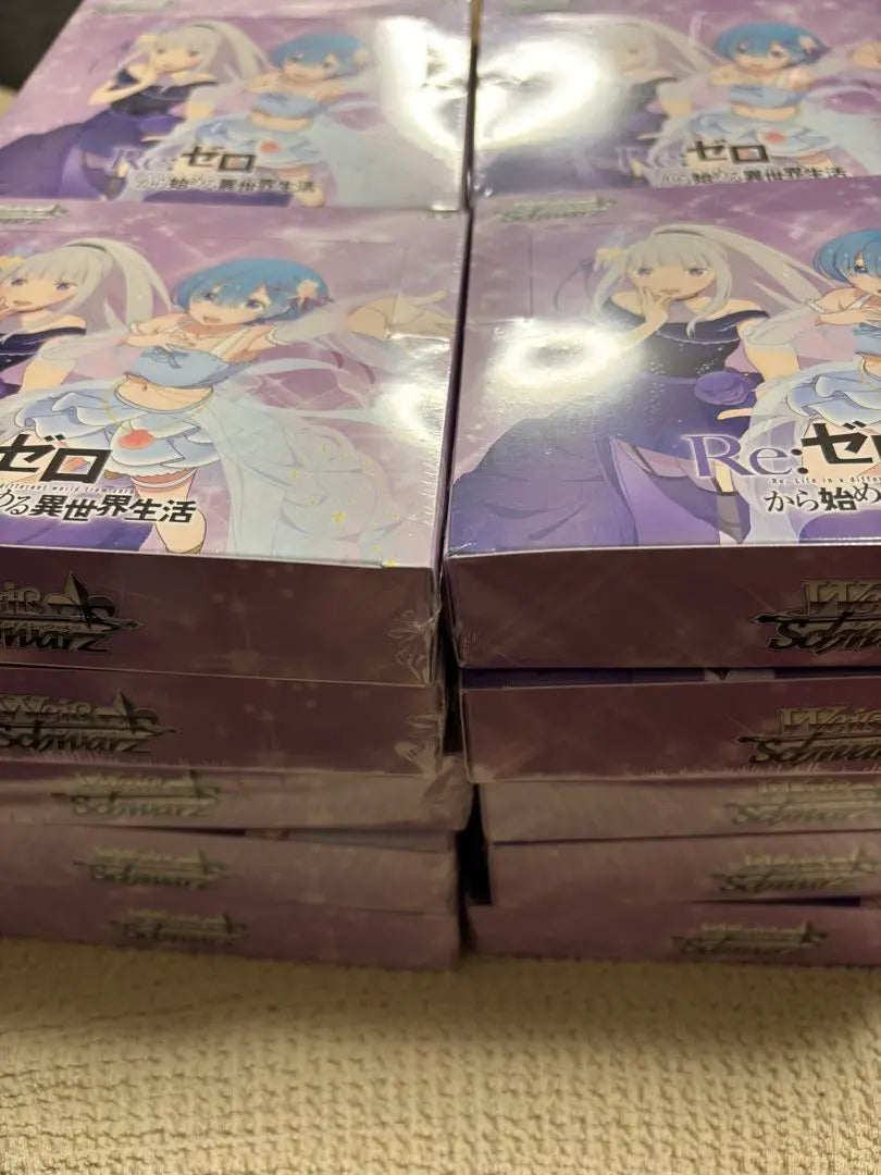 Re:Zero Re:Zero 18 Boxes Unopened with shrink