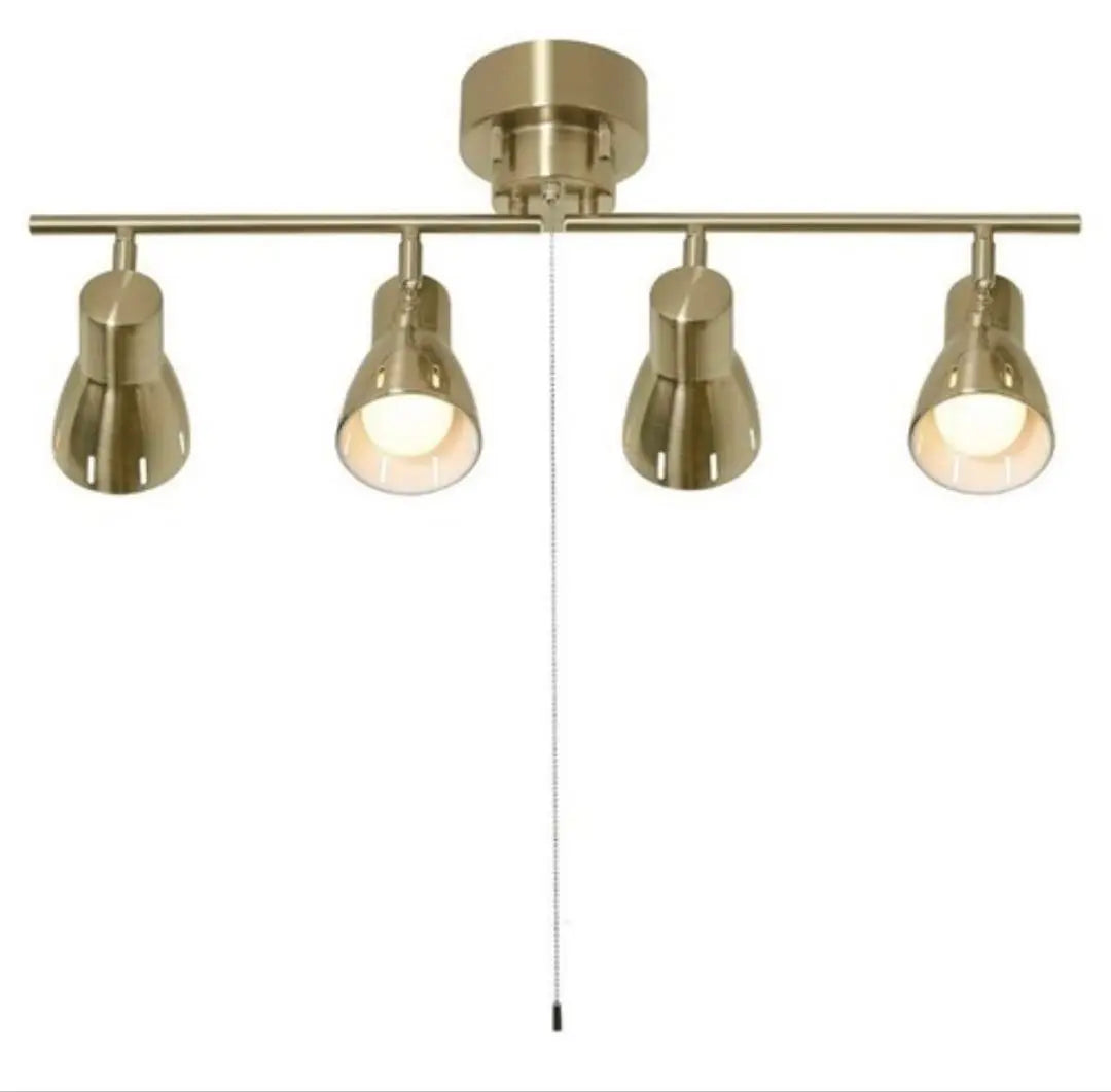 Cafe-style ceiling light with light bulb