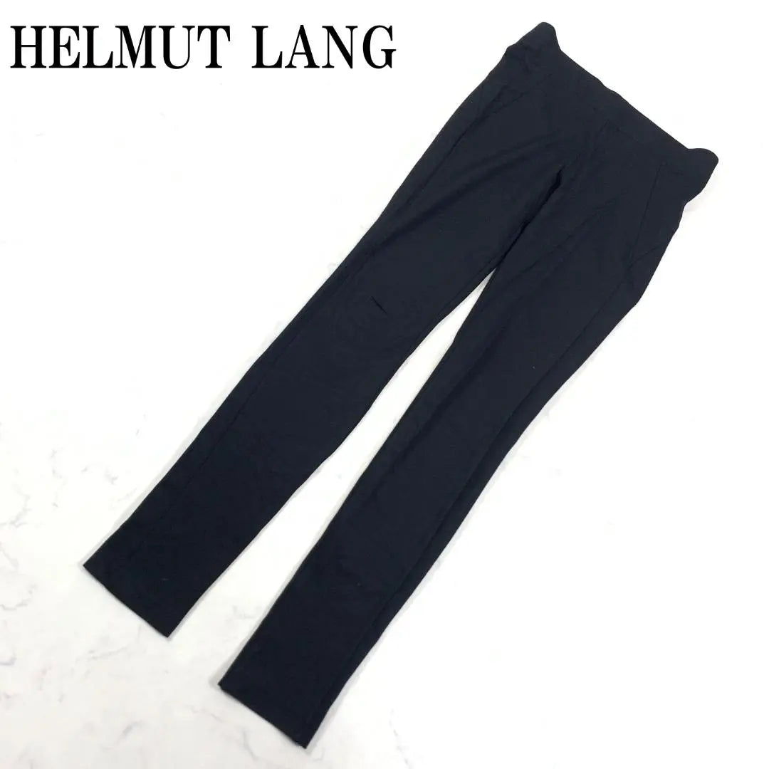 LA4112 Helmut Lang Switching Design Leggings Black M