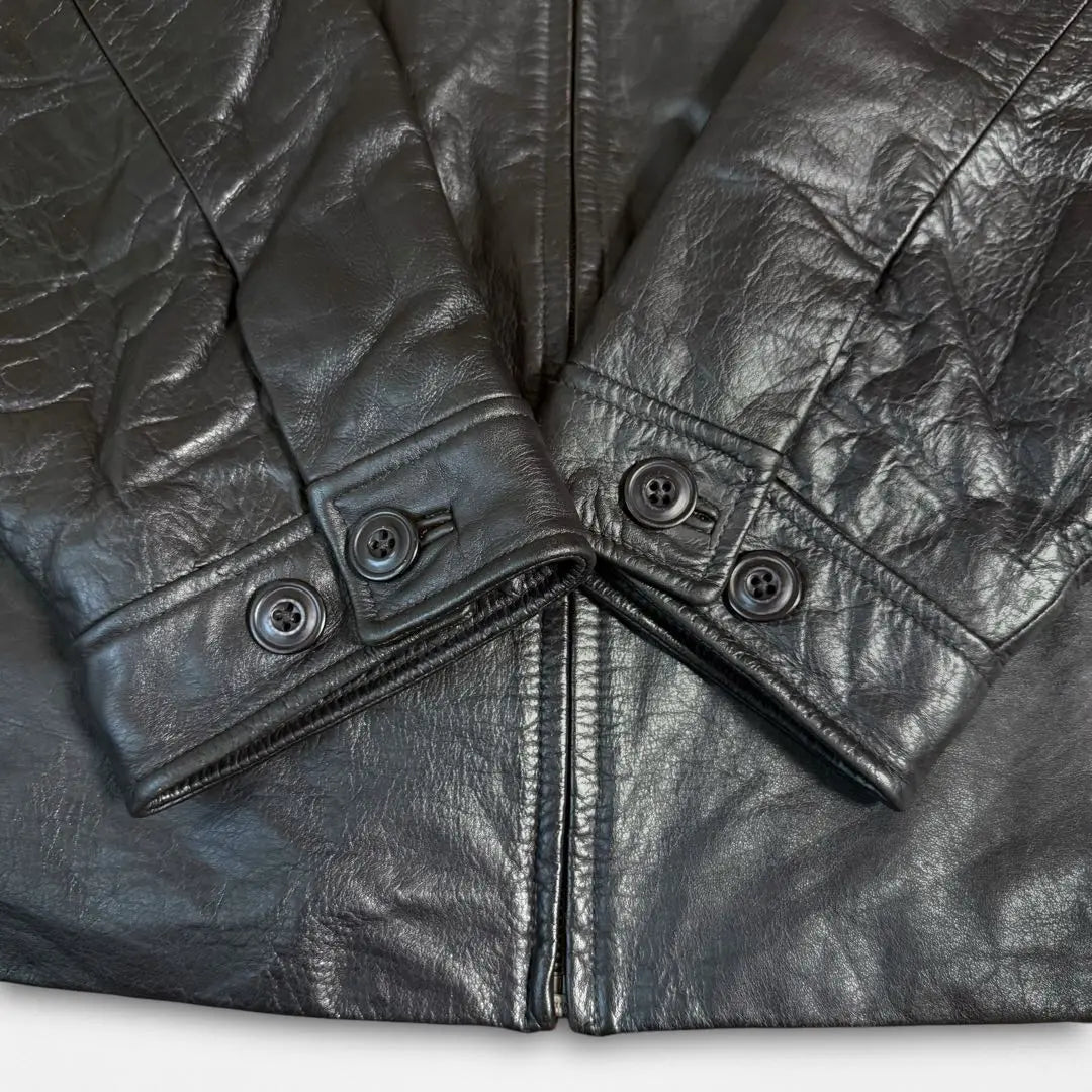 OLD GAP Nomura Kuniichi Zip-up Leather Jacket