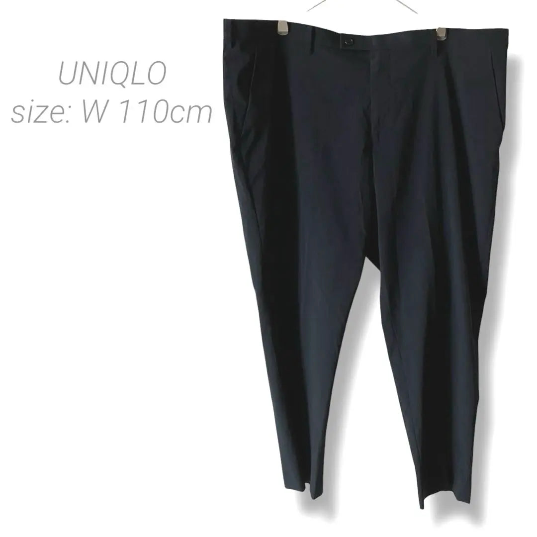 [Uniqlo] UNIQLO Suit Pants Slacks Large Size 4L Equivalent Navy