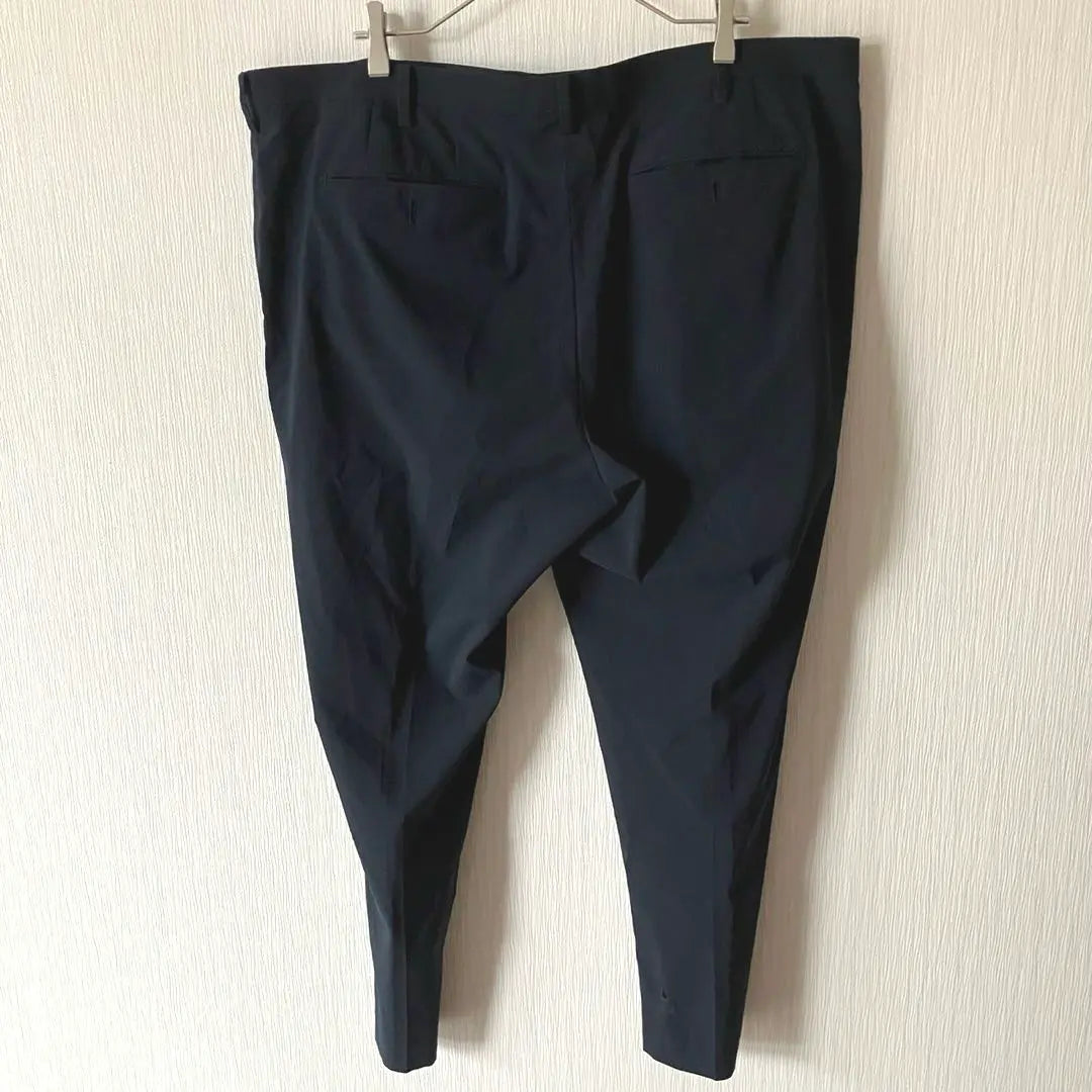 [Uniqlo] UNIQLO Suit Pants Slacks Large Size 4L Equivalent Navy