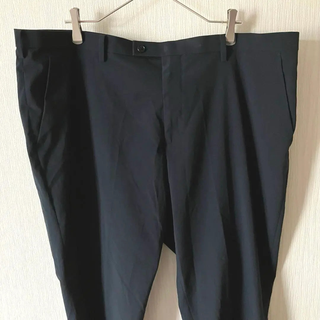 [Uniqlo] UNIQLO Suit Pants Slacks Large Size 4L Equivalent Navy