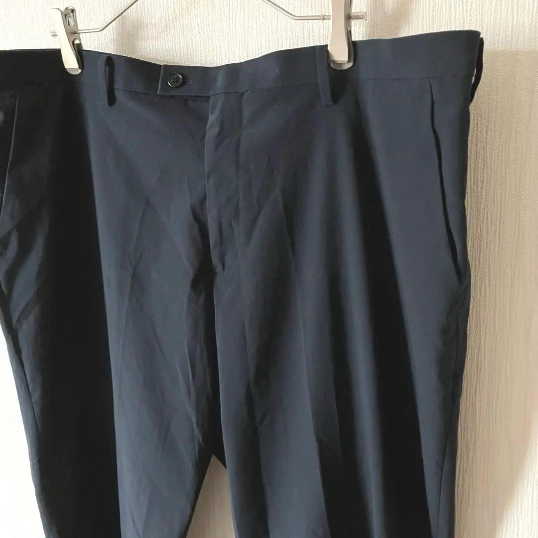 [Uniqlo] UNIQLO Suit Pants Slacks Large Size 4L Equivalent Navy