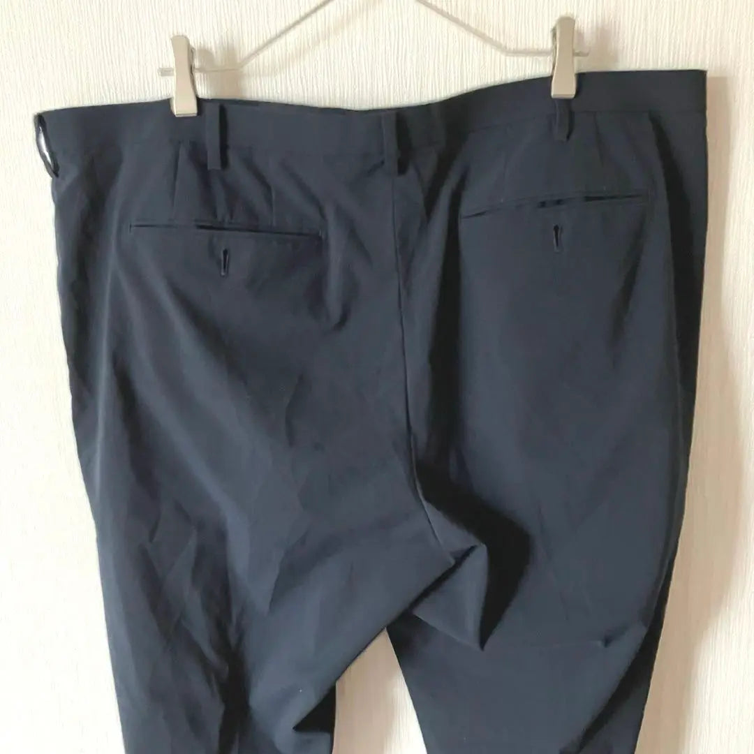 [Uniqlo] UNIQLO Suit Pants Slacks Large Size 4L Equivalent Navy