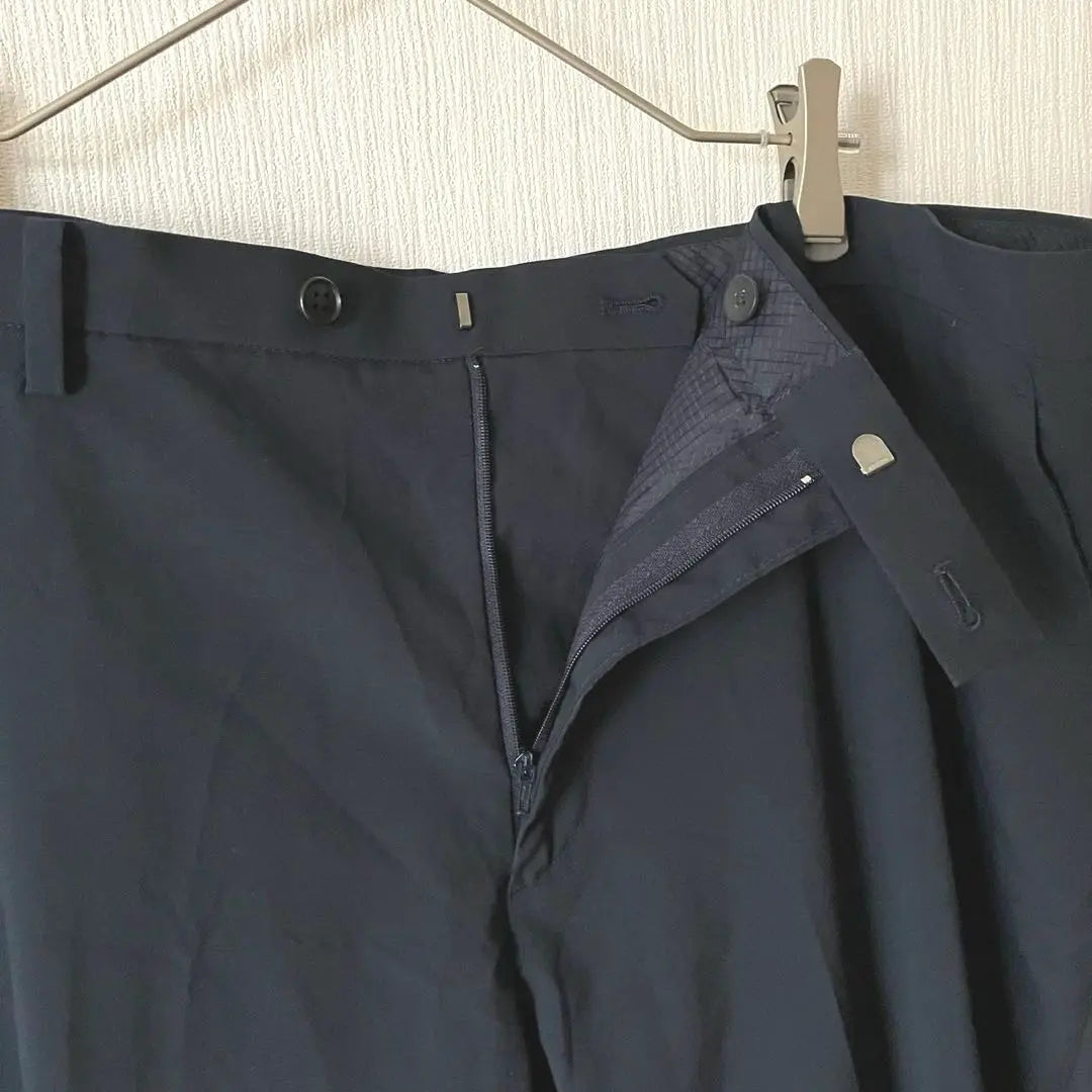 [Uniqlo] UNIQLO Suit Pants Slacks Large Size 4L Equivalent Navy