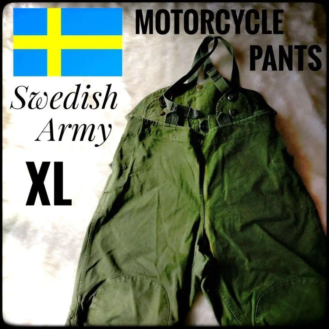 ✨Real item✨Swedish Army★Motorcycle Pants★W100★Suda Masaki★Super rare