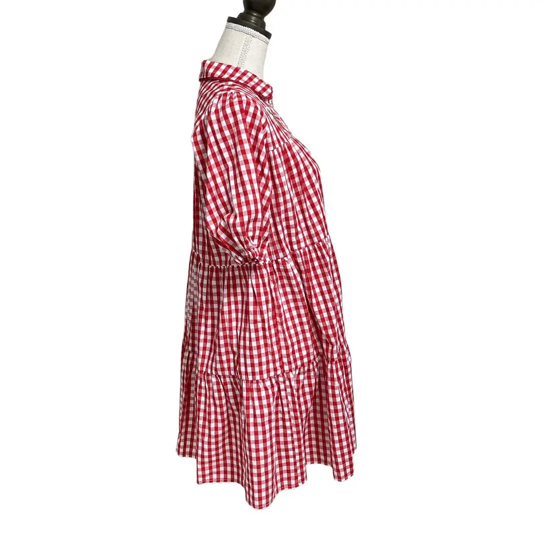 axes femme kawaii gingham check bear ice dress