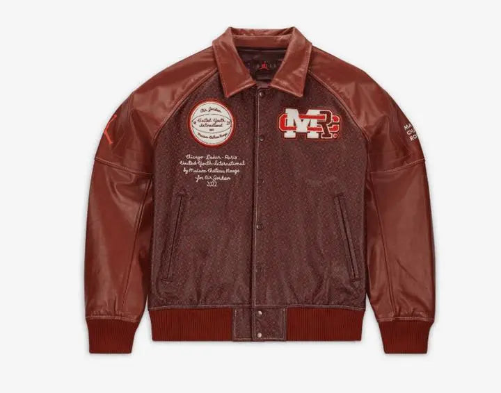 Chaqueta de vuelo para hombre Jordan x Maison Chateau Rouge