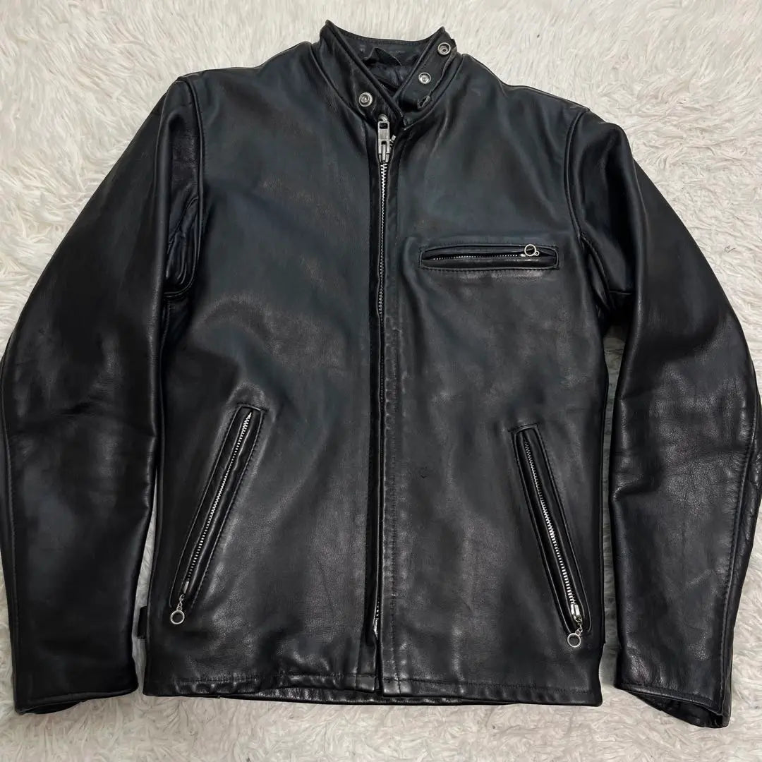 Superb condition Shot 641 Single rider jacket with liner Black