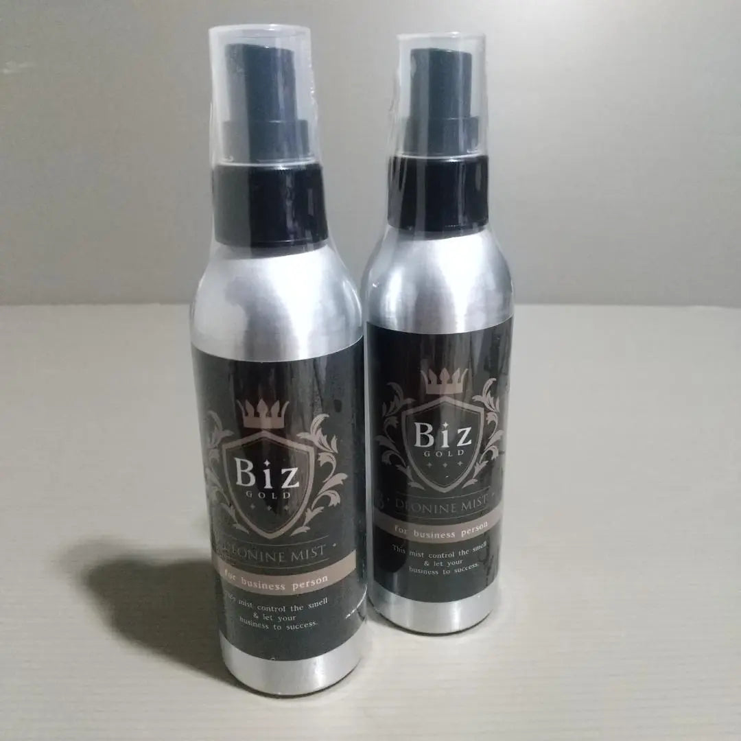 Brand new, unopened, BIZ GOLD King's Deonine Mist 120ml x 2 bottles set