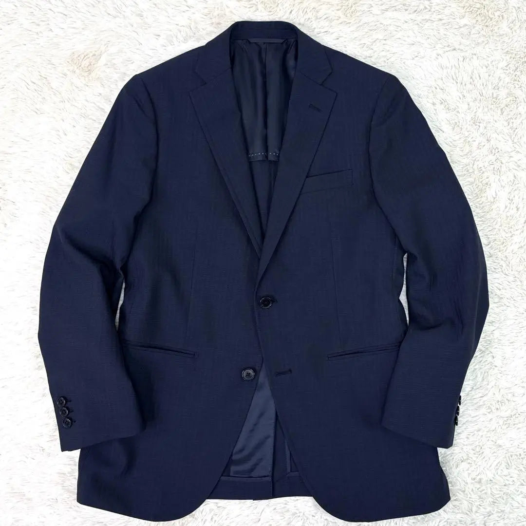 ✨Good condition✨Suit Company L Setup Suit Stripe Genuine Cutlery Navy