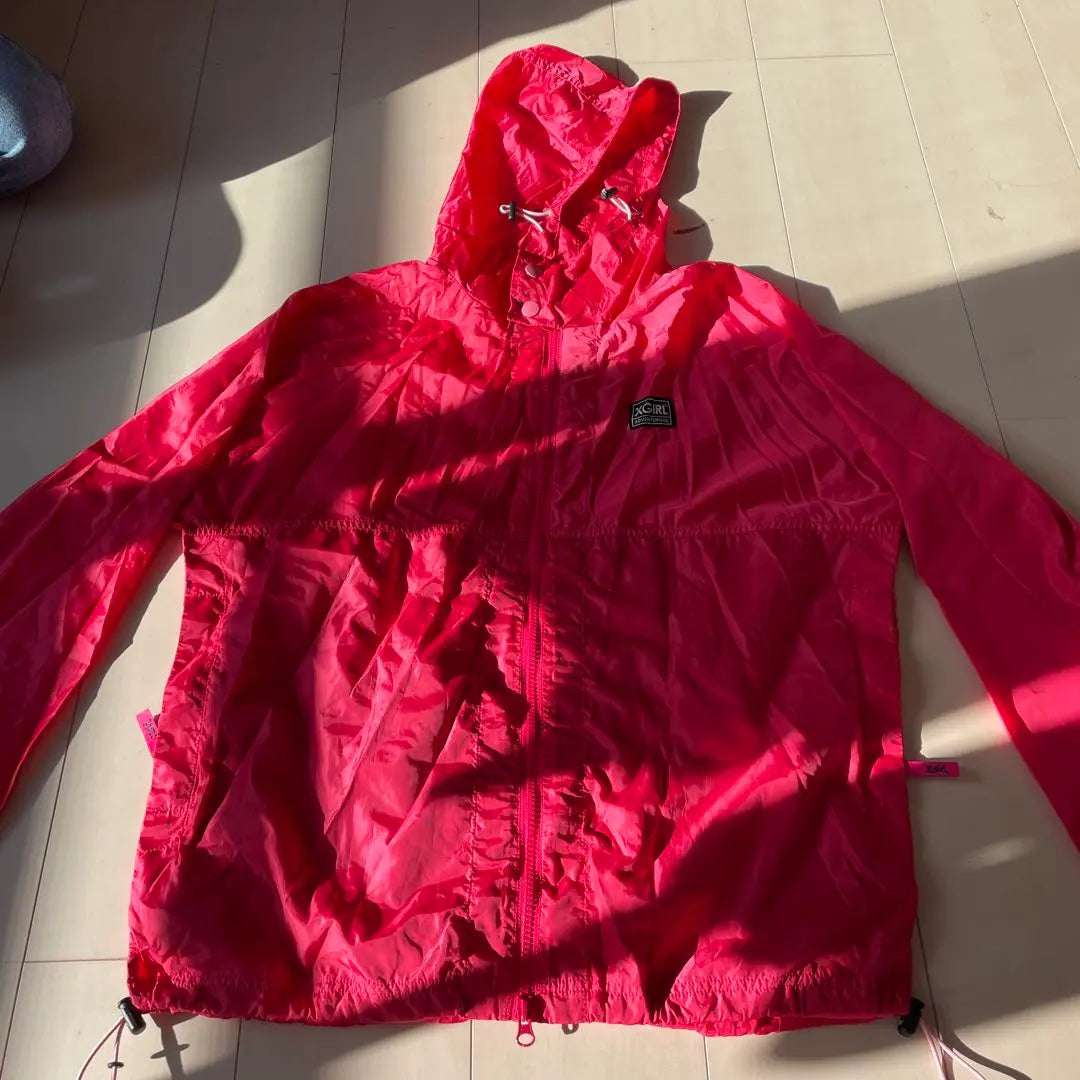 X-girl rain jacket